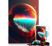 Rompecabezas Space Is Wild de 1000 Piezas para Adultos, Juguete para ejercitar la Mente, para Fortalecer los Lazos Familiares, Corte de precisión, Regalo Creativo (38x26cm)