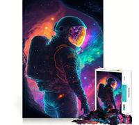 Rompecabezas Space Is Wild para Adolescentes, 1000 Piezas, colección Recall Upgrade Calm Relax Clear Cut Art Piece (38x26cm)