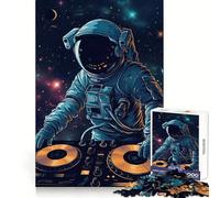 Rompecabezas Space Jam Party de 1000 Piezas para Adolescentes, Juguete de lógica Mental, Tranquilo, Firme, de Corte, artículo de Santa Claus (38x26cm)