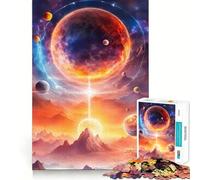 Rompecabezas Space Magic para Adolescentes, 1000 Piezas, Juguete para la Mente, Escape Tranquilo, Borde preciso, Regalo increíble (38x26cm)