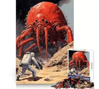 Rompecabezas Space Monster Clash para Adultos, 1000 Piezas, Juego Inteligente, Divertido y Relajante, Ideal para armar, (50x75cm)