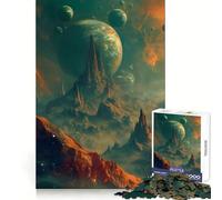 Rompecabezas Space Oasis de 1000 Piezas para Adolescentes Juguete para desarrollar la lógica Divertido y Relajante Corte preciso Regalo artístico (50x75cm)