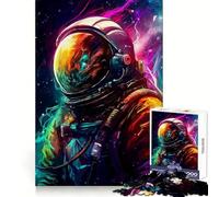 Rompecabezas Space Walk One de 1000 Piezas para Adultos y Adolescentes Juguete para el Tiempo Libre Bordes precisos Decoración de Pared 38x52cm