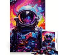 Rompecabezas Space Walk para Adultos, 1000 Piezas, Juguete de Habilidad, Juego Lento, Disfruta, Pieza de colección de Arte de Corte Exacto 50x75cm