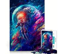 Rompecabezas Space Walk Three de 1000 Piezas para Adultos y Adolescentes Juego Mental para calmar la Mente Corte preciso 38x26cm