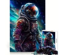 Rompecabezas Space Walk Two Teenagers de 1000 Piezas, Juguete Que desafía la Mente, diversión compartida, Sorpresa cálida y Clara 38x26cm