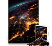 Rompecabezas Spaceview to The Earth de 1000 Piezas para Adultos Juguete para estimular la lógica y Crear vínculos afectivos Regalo de Primera Calidad 50x75cm