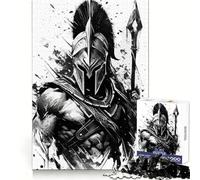 Rompecabezas Spartab Warrior de 1000 Piezas para Adolescentes Juguete para desarrollar la Mente Diseño Relajante y Acogedor Regalo Ideal para armar 38x26cm