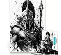 Rompecabezas Spartab Warrior de 1000 Piezas para Adolescentes Juguete para desarrollar la Mente Diseño Relajante y Acogedor Regalo Ideal para armar 38x26cm