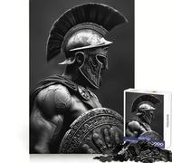 Rompecabezas Spartan and The Shield de 1000 Piezas para Adultos, Juguete para ejercitar la Mente, Juego en Grupo, diseño nítido, Regalo Encantador 38x52cm