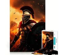 Rompecabezas Spartan de 1000 Piezas para Adolescentes Juguete para ejercitar la Mente, Relajante y Divertido Diseño para armar 38x52cm