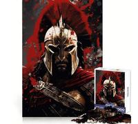 Rompecabezas Spartan Fury para Adultos, 1000 Piezas, Juguete de lógica Mental, Suave, Relajante, Corte Firme, Lista de Deseos de Santa Claus 50x75cm