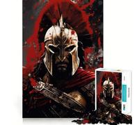 Rompecabezas Spartan Fury para Adultos, 1000 Piezas, Smart Reason Toy Group, Joy Smooth Edge Fine Art Piece 38x26cm