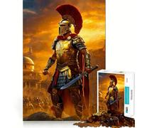 Rompecabezas Spartan Guardian de 1000 Piezas para Adolescentes Ideal para Relajarse, divertirse y Disfrutar Temporada 38x52cm