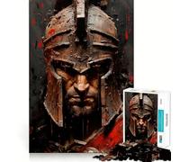 Rompecabezas Spartan Guardian de 1000 Piezas para Adolescentes Juguete Inteligente para Fortalecer los Lazos Familiares Piezas de colección con Corte preciso 50x75cm
