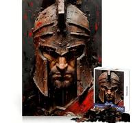 Rompecabezas Spartan Guardian de 1000 Piezas para Adolescentes Juguete Inteligente para Fortalecer los Lazos Familiares Piezas de colección con Corte preciso 50x75cm