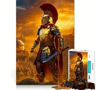 Rompecabezas Spartan Guardian para Adultos, 1000 Piezas, Potencia la Memoria, Calma, Escape, Bordes Ajustados, 50x75cm