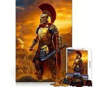 Rompecabezas Spartan Guardian para Adultos, 1000 Piezas, Potencia la Memoria, Calma, Escape, Bordes Ajustados, 50x75cm