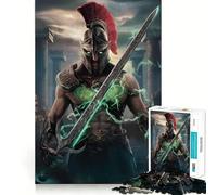 Rompecabezas Spartan para Adolescentes de 1000 Piezas Juguete para desarrollar la Mente Diseño Sencillo y Divertido Un Regalo Memorable 38x26cm