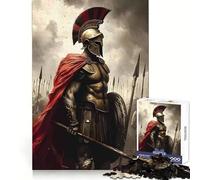Rompecabezas Spartan Ready for War de 1000 Piezas para Adolescentes Juguete para desarrollar la lógica Pasatiempo Relajante Corte preciso 38x52cm