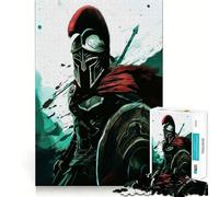 Rompecabezas Spartan Valor de 1000 Piezas para Adultos, Juguete para estimular la lógica, para Pasar Tiempo en Familia, Regalo de Primera Calidad 38x26cm