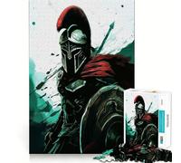 Rompecabezas Spartan Valor para Adultos, 1000 Piezas, Juguete Inteligente, Divertido y Casual, Corte preciso, Regalo artístico 50x75cm