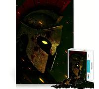 Rompecabezas Spartan Warrior Fury de 1000 Piezas para Adolescentes Mejora la Memoria, Alivia el estrés, Corte Premium, Regalo preciado 38x26cm