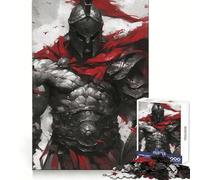 Rompecabezas Spartan Warrior Pride de 1000 Piezas para Adolescentes, Ideal para desarrollar la Memoria y Jugar en Interiores Diseño de Corte Fino Incluye la Frase Santa Wish Pick 38x26cm