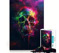 Rompecabezas Spectral Vision de 1000 Piezas para Adolescentes Mejora la Memoria, Alivia el estrés, Corte Premium, Regalo Ideal 38x52cm