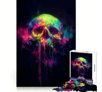 Rompecabezas Spectral Vision de 1000 Piezas para Adultos, Juguete para ejercitar la Mente, Alivio del estrés, diseño para armar, Regalo Elegante 50x75cm