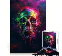 Rompecabezas Spectral Vision de 1000 Piezas para Adultos y Adolescentes, Juguete para el Pensamiento, Tiempo Libre, Bordes precisos, decoración de Pared 38x26cm