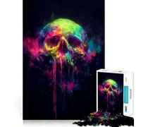 Rompecabezas Spectral Vision para Adultos, 1000 Piezas, Juego Inteligente, patrón para aliviar la tensión, Regalo conmovedor 38x26cm