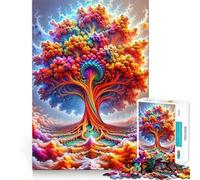 Rompecabezas Spectrum Sovereign para Adultos, 1000 Piezas, Juguete de lógica Mental, Suave y Relajante, Corte Firme, Lista de Deseos de Papá Noel 38x26cm