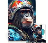 Rompecabezas Speedy Simian de 1000 Piezas para Adolescentes, Juguete de lógica, Divertido, de Corte preciso, Regalo Elegante 50x75cm