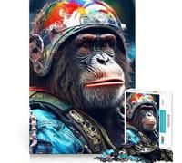 Rompecabezas Speedy Simian para Adolescentes, 1000 Piezas, fortalece la Memoria, sin estrés, Bordes Lisos, 38x52cm