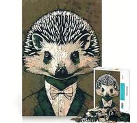 Rompecabezas Spiky el Erizo de 1000 Piezas para Adultos, Juguete para ejercitar la Mente, Juego en Grupo, diseño nítido, Regalo Encantador 38x52cm