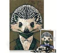 Rompecabezas Spiky The Hedgehog de 1000 Piezas para Adolescentes Juguete Interactivo para Compartir Bordes precisos Artículo de Santa Claus 50x75cm