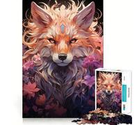 Rompecabezas Spirit Fox de 1000 Piezas para Adultos y Adolescentes Juego Mental para calmar la Mente Corte preciso 38x52cm
