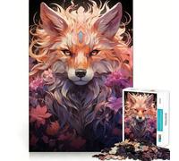 Rompecabezas Spirit Fox para Adultos, 1000 Piezas, Rompecabezas para ejercitar la Mente, pasatiempo para el hogar, Montaje de imágenes, Regalo Memorable 50x75cm