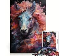 Rompecabezas Spirit Horse de 1000 Piezas para Adolescentes, Juguete para ejercitar la Mente, Actividad para el hogar, Regalo nítido y conmovedor 50x75cm