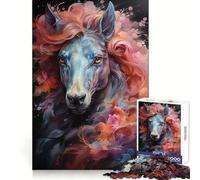 Rompecabezas Spirit Horse para Adultos, 1000 Piezas, Smart Reason Toy Group, Joy, Borde Liso, Pieza de Arte Fino 38x52cm
