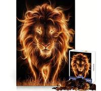 Rompecabezas Spirit Lion de 1000 Piezas para Adultos, Juguete para la Mente, Juego Relajante, Bordes precisos, Regalo conmovedor 50x75cm