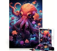 Rompecabezas Spirit Octopus de 1000 Piezas para Adolescentes Ideal para Relajarse, divertirse y Disfrutar Temporada 38x26cm