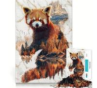 Rompecabezas Spirit of The Amber Forest para Adultos, 1000 Piezas, Smart Reason Toy Family Bond, Borde Liso, exhibición artística 38x52cm