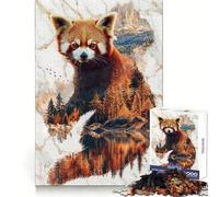 Rompecabezas Spirit of The Amber Forest para Adultos, 1000 Piezas, Smart Reason Toy Family Bond, Borde Liso, exhibición artística 38x52cm