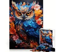 Rompecabezas Spirit Owl de 1000 Piezas para Adolescentes Mejora la Memoria, Alivia el estrés, Corte Premium, Regalo preciado 50x75cm