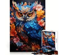 Rompecabezas Spirit Owl para Adolescentes, 1000 Piezas, Juguete de lógica Resistente para aliviar el estrés, Borde Transparente, Regalo clásico 38x52cm