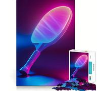 Rompecabezas Sport Neon Paddle de 1000 Piezas para Adolescentes Fortalece la Memoria Tranquilo y Sereno Regalo de Calidad Deseo de Papá Noel 38x26cm