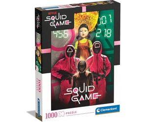 Rompecabezas Squid Game Netflix 1000 piezas Clementoni