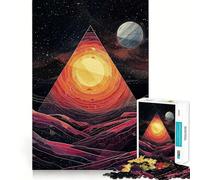 Rompecabezas Starry Apex de 1000 Piezas para Adolescentes Juguete para ejercitar la Mente Diseño Divertido y Casual Regalo Elegante 50x75cm